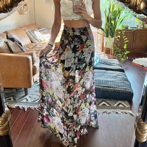 Show Me Your MuMu Floral Maxi Skirt
